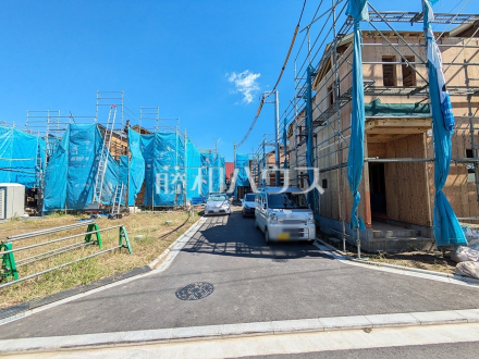 接道状況および現場風景　【狛江市駒井町３丁目】／撮影日2026/09/24