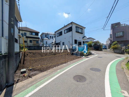 接道状況および現場風景　【八王子市緑町】／撮影日2026/07/25