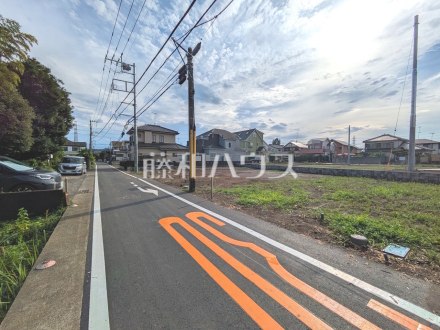 接道状況および現場風景　【日野市豊田３丁目】／撮影日2026/07/26