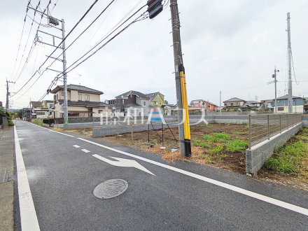 接道状況および現場風景　【日野市豊田３丁目】／撮影日2026/09/04