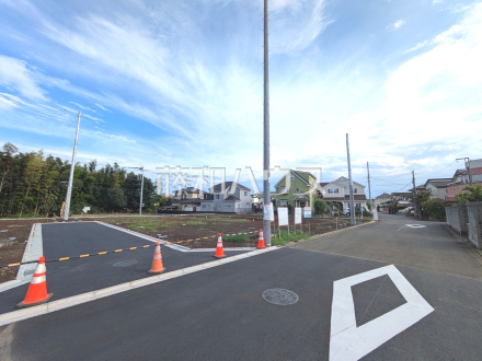 接道状況および現場風景　【日野市豊田３丁目】／撮影日2026/07/26