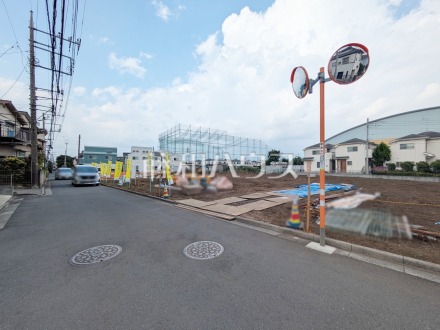 接道状況および現場風景　【新座市野寺５丁目】／撮影日2026/07/24