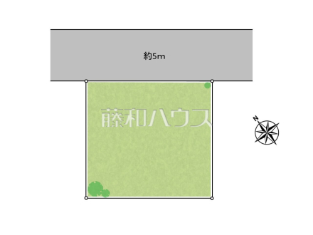 全体区画図　【日野市百草】