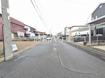 接道状況および現場風景　【春日井市森山田町】／撮影日2026/09/14