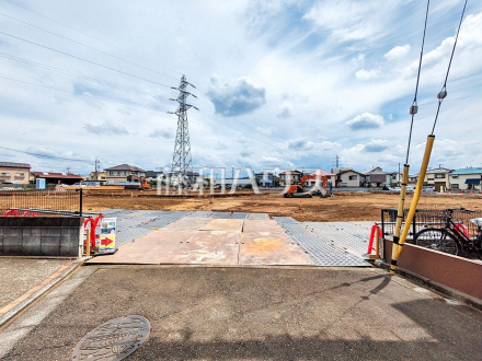 接道状況および現場風景　【東村山市恩多町５丁目】／撮影日2026/08/17