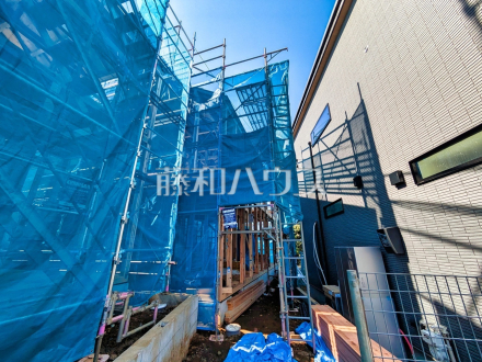 2号棟 外観 【東久留米市浅間町2丁目】ここに住む方を想像して、着々と建築しております!/撮影日2026/10/08