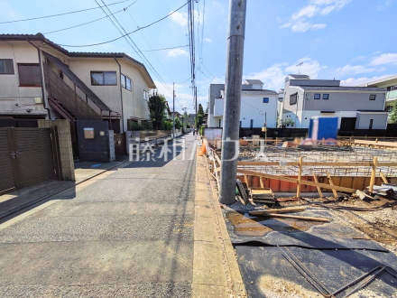接道状況および現場風景 【杉並区高井戸西2丁目】/撮影日2026/09/25