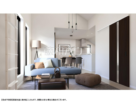 完成予想図（内観）1号棟　【杉並区高井戸西２丁目】