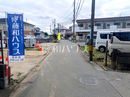 接道状況および現場風景　【府中市西府町５丁目】／撮影日2026/10/03
