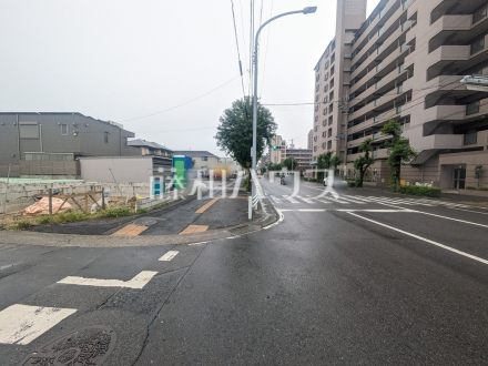 接道状況および現場風景　【春日井市中央通２丁目】／撮影日2026/09/10