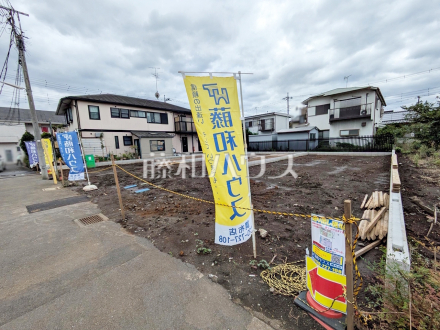 接道状況および現場風景 【調布市西つつじケ丘4丁目】/撮影日2026/09/18