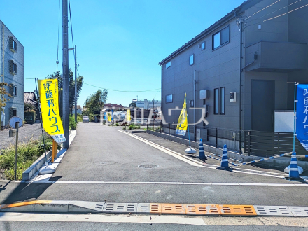 接道状況および現場風景 【立川市栄町2丁目】/撮影日2026/10/01