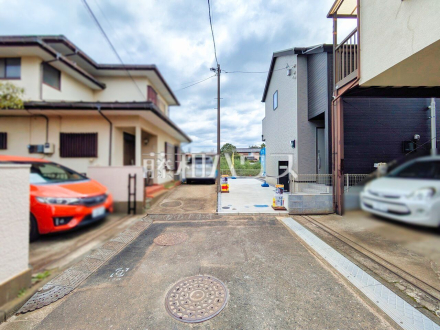 接道状況および現場風景　【東久留米市八幡町３丁目】／撮影日2026/09/18