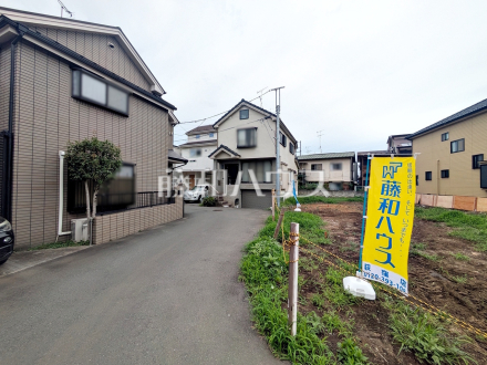 接道状況および現場風景 【西東京市ひばりが丘北4丁目】/撮影日2026/08/28