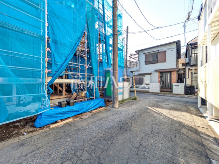 接道状況および現場風景　【新座市東３丁目】／撮影日2026/10/10