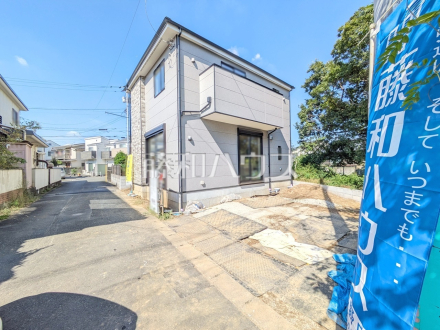 接道状況および現場風景　【日野市落川】／撮影日2026/10/09