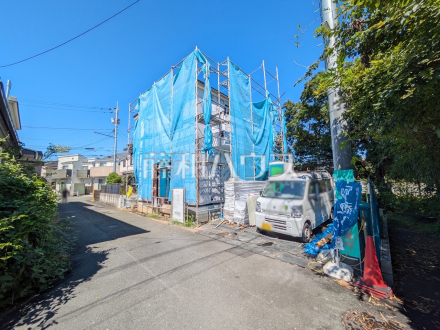 接道状況および現場風景　【日野市落川】／撮影日2026/09/24