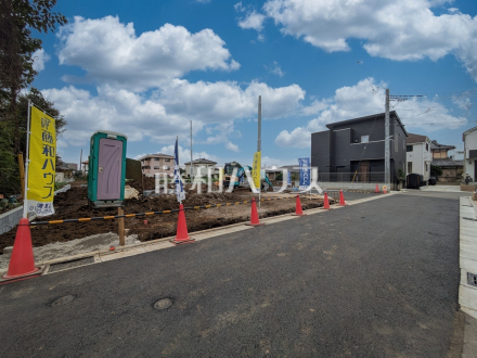 接道状況および現場風景 【所沢市上新井2丁目】/撮影日2026/10/05