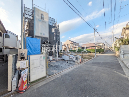 接道状況および現場風景　【小平市花小金井５丁目】／撮影日2026/10/15