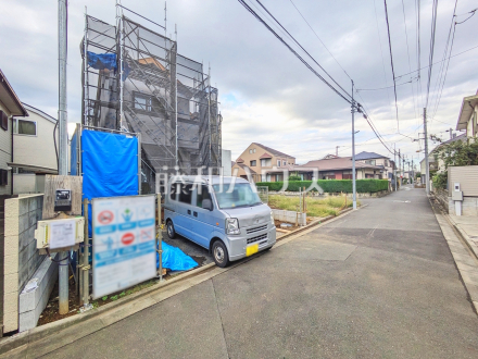 接道状況および現場風景　【小平市花小金井５丁目】／撮影日2026/10/02