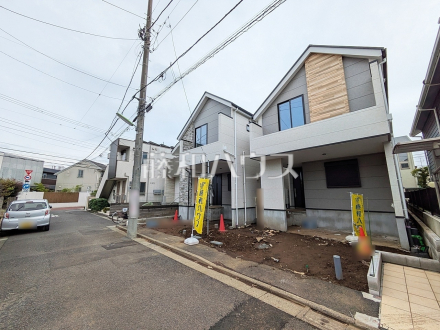 1号棟　接道状況および現場風景　【世田谷区北烏山１丁目】／撮影日2026/09/27