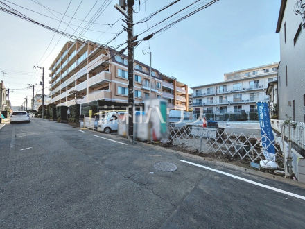 接道状況および現場風景　【八王子市散田町５丁目】／撮影日2026/10/08