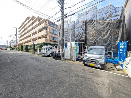 接道状況および現場風景 【八王子市散田町5丁目】/撮影日2026/10/23