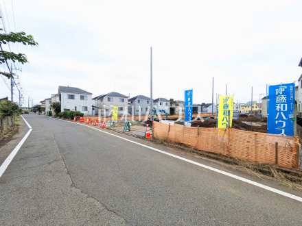接道状況および現場風景　【立川市砂川町４丁目】／撮影日2026/09/13
