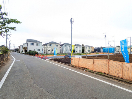 接道状況および現場風景　【立川市砂川町４丁目】／撮影日2026/10/29