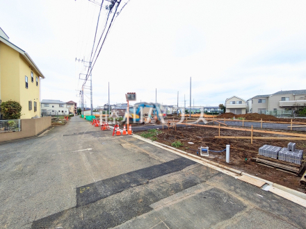 接道状況および現場風景　【立川市砂川町４丁目】／撮影日2026/09/13