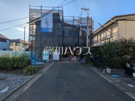 接道状況および現場風景　【練馬区三原台１丁目】／撮影日2026/10/08