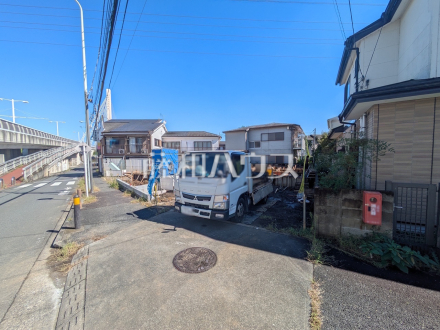 接道状況および現場風景　【日野市百草】／撮影日2026/10/01
