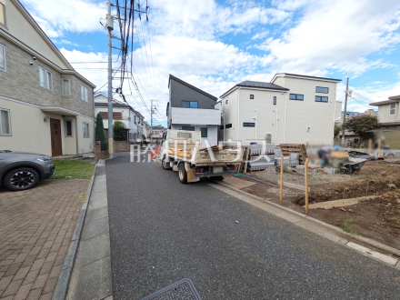 接道状況および現場風景　【練馬区富士見台２丁目】／撮影日2026/09/22