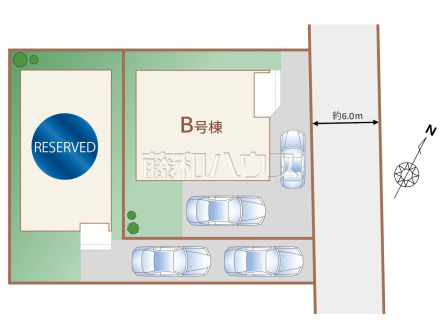 全体区画図　【日野市西平山１丁目】