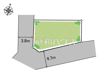 全体区画図 【練馬区東大泉4丁目】