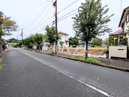接道状況および現場風景 【日野市三沢2丁目】/撮影日2026/09/27