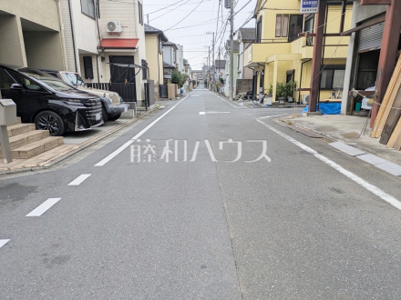 接道状況および現場風景 【練馬区田柄4丁目】/撮影日2026/10/05