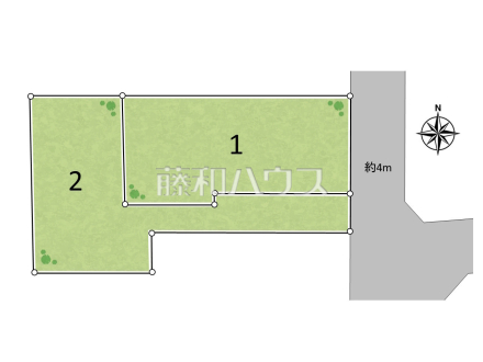 全体区画図 【三鷹市牟礼7丁目】