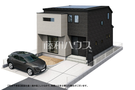 ≪外観パース・完成予想図≫ 建物のプレゼンをさせていただきますので、実際の完成イメージを思い描いていただくことができます。お気軽にお問合せ下さい。【西東京市下保谷5丁目】