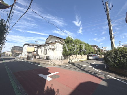 接道状況および現場風景　【小平市花小金井２丁目】／撮影日2026/10/16