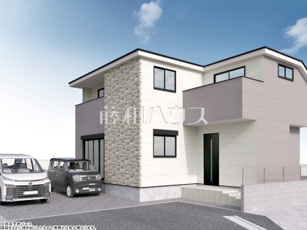 1号棟　完成予想図（外観）　【東村山市萩山町２丁目】