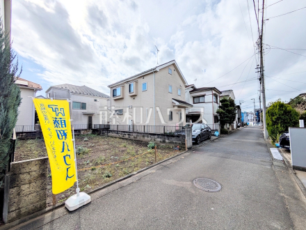 接道状況および現場風景　【調布市八雲台１丁目】／撮影日2026/10/29