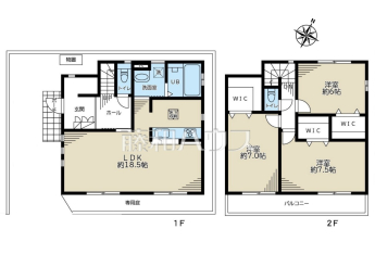 東久留米市下里5丁目　中古戸建て物件画像