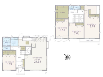 八王子市片倉町　中古戸建て物件画像
