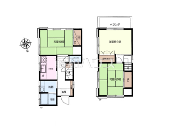 練馬区向山3丁目　中古戸建て物件画像