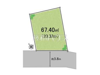 調布市飛田給2丁目　全1区画　宅地分譲物件画像