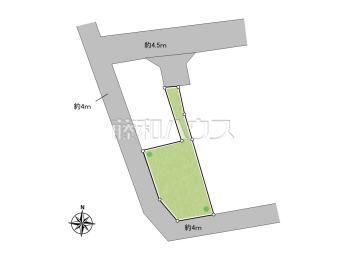 武蔵村山市岸3丁目　全1区画　宅地分譲物件画像