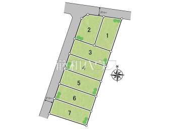 東村山市萩山町2丁目　全7区画　建築条件付売地物件画像