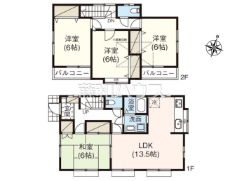 新座市大和田1丁目　中古戸建物件画像