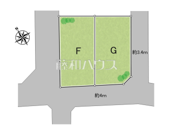 調布市深大寺北町3丁目　全2区画　宅地分譲物件画像